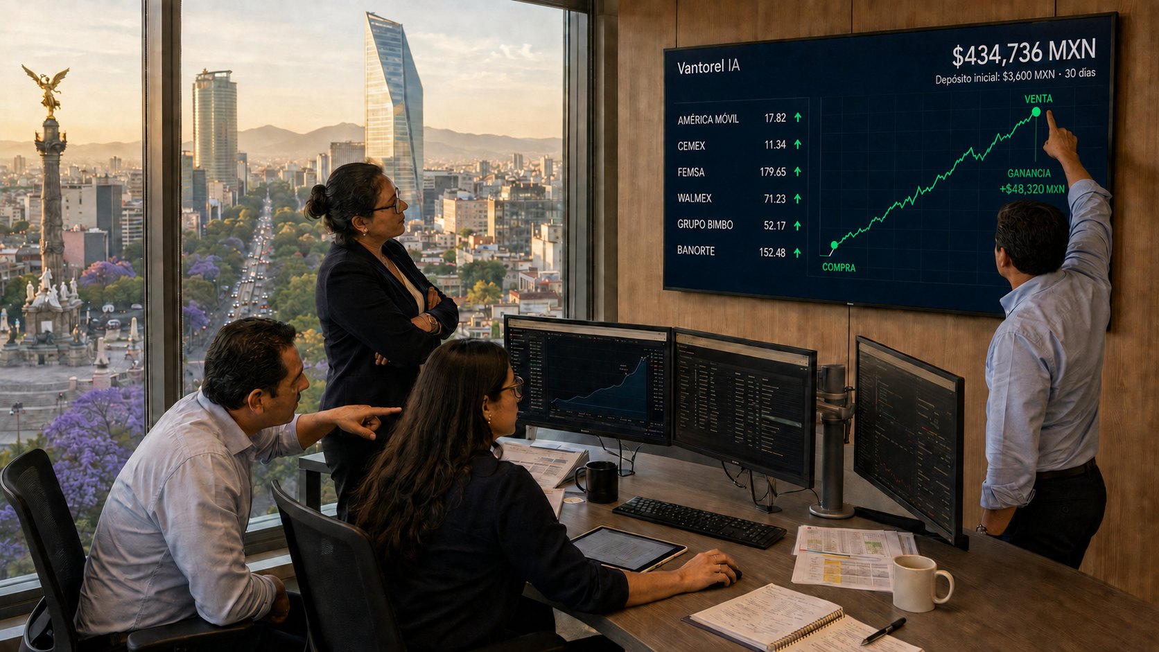 Plataforma de inversión Vantorel IA